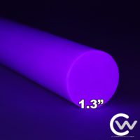 1.3" Purple TurboGlow Rod