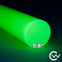 5/8" Green TurboGlow Rod